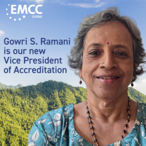 Gowri S Ramani is our new VP of Accreditation