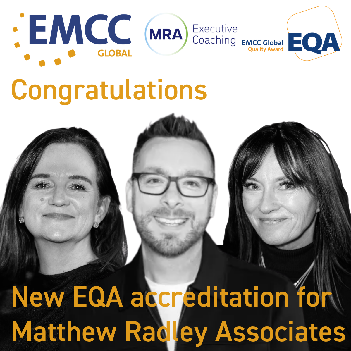 MRA Executive Coaching, EQA for Mentoring with Confidence programme